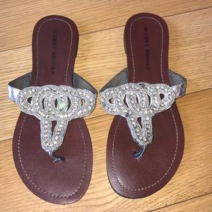Rhinestone sandals